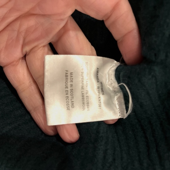 Dark Green Wool Officine Generale Sweater - Picture 2 of 9